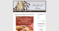 Desktop Screenshot of leaveroomfordessert.com